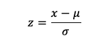 z-score-equation